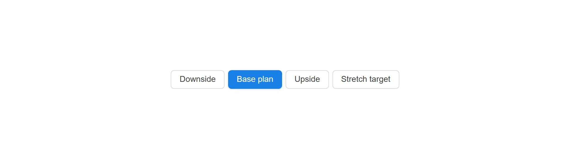 Variable input — Give users a scenario switch that drives every expression on the sheet from one control.